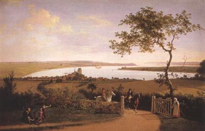 Jens Juel View over the Lesser Belt (mk22) oil painting picture
